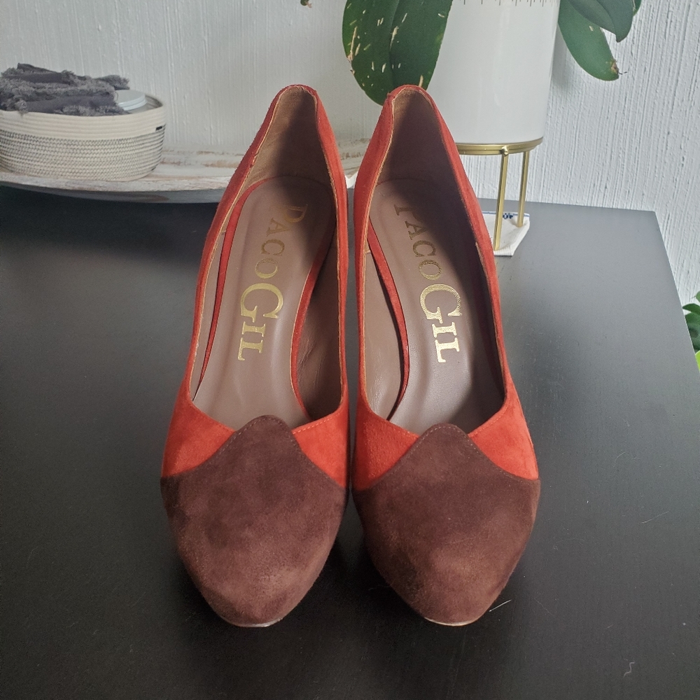 Paco Gil Suede Pumps - Picture 5 of 7